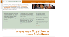 Desktop Screenshot of communityfocus.org